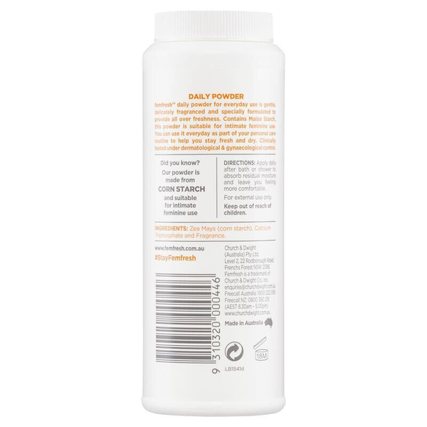 Femfresh Daily Powder With Delicate Scent 100g