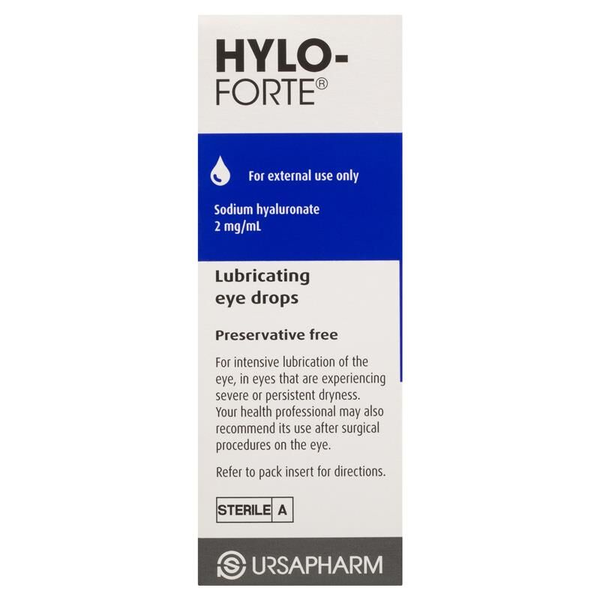 Hylo-Forte 2 mg/ml Lubricating Eye Drops 10ml