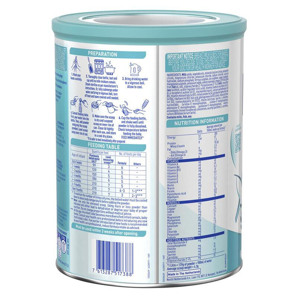 Nan OptiPro 1 Premium Starter Infant Formula 800g From Birth