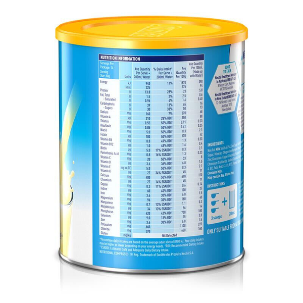 Sustagen Hospital Formula 840g Banana Flavour