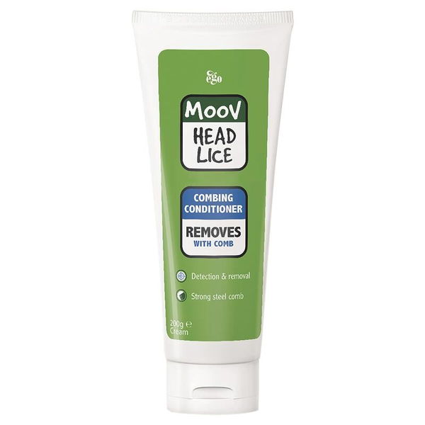 Ego Moov Head Lice Combing Conditioner 200g Cream