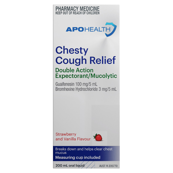 APH Chesty Cough Relief 200ml Same as Benadryl Chesty Forte
