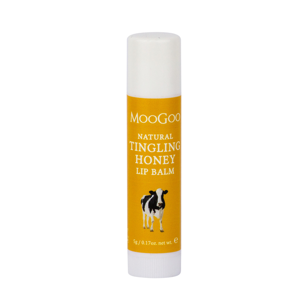 MooGoo Natural Tingling Honey Lip Balm 5g