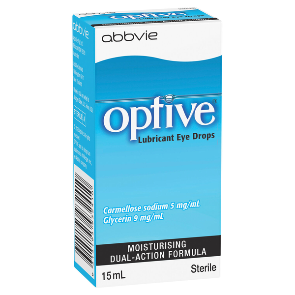 Optive Lubricant Eye Drops 15ml