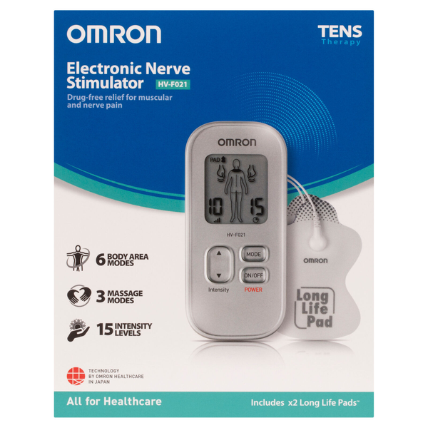 Omron Tens Therapy Electronic Nerve Stimulator HV-F021