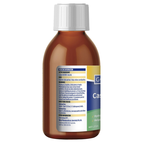 Gold Cross Castor Oil 200ml