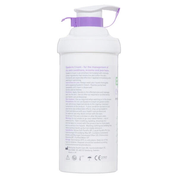 Epaderm Cream Pump 500g