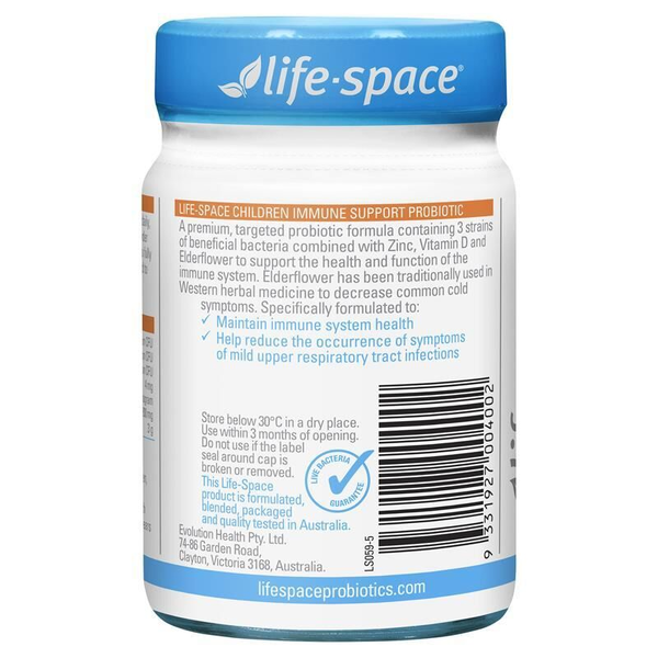 Life-Space Children's Immune Support Probiotic 3-12 Years Powder 60g