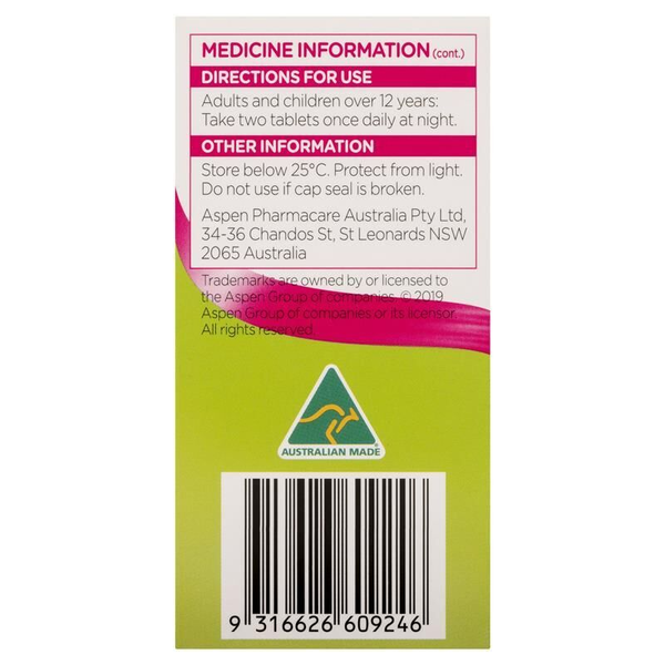 Coloxyl 120mg 100 Tablets