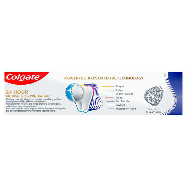 Colgate Total Active Prevention Whitening Toothpaste 200g