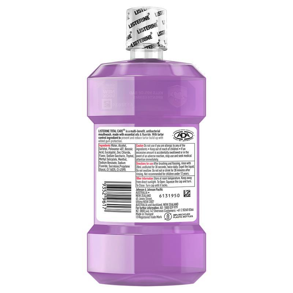 Listerine Total Care Antibacterial Mouthwash 250ml