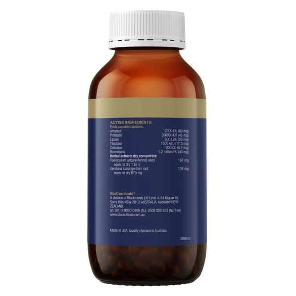 BioCeuticals MultiGest Enzymes 180 Capsules