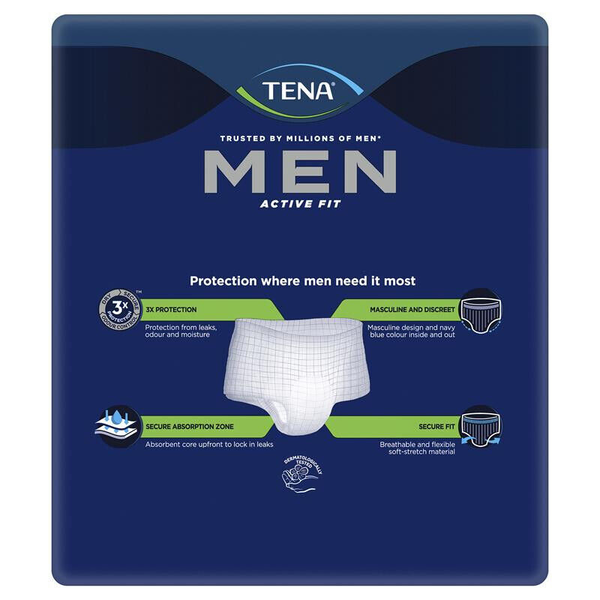 Tena Men Active Fit Pants Plus 9 Pants - S/M