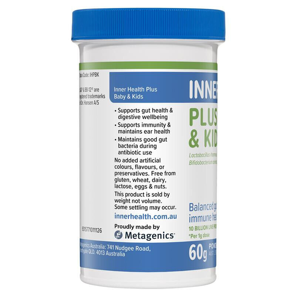 Inner Health Plus Baby & Kids Probiotic Powder 60g