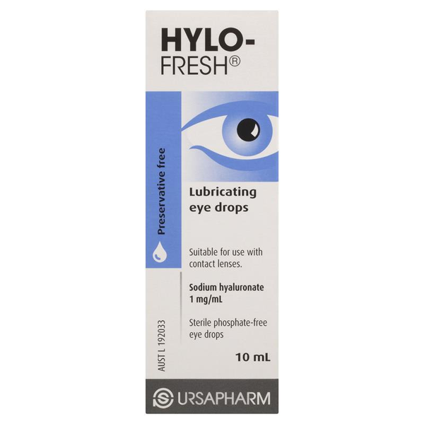 Hylo-Fresh 1 mg/ml Lubricating Eye Drops 10ml