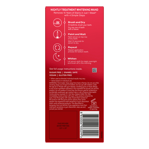 Colgate Optic White Nightly Treatment Wand 2.5ml