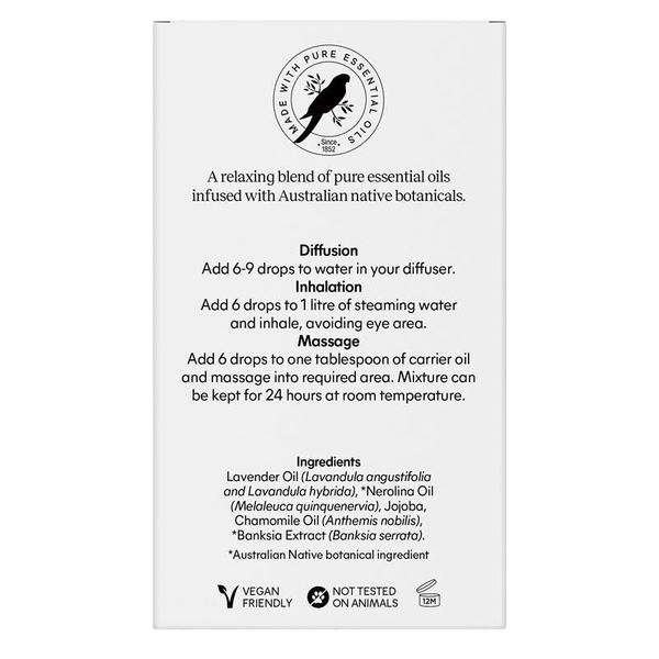 Bosisto's Native Sleep Essential Oil Blend 15ml