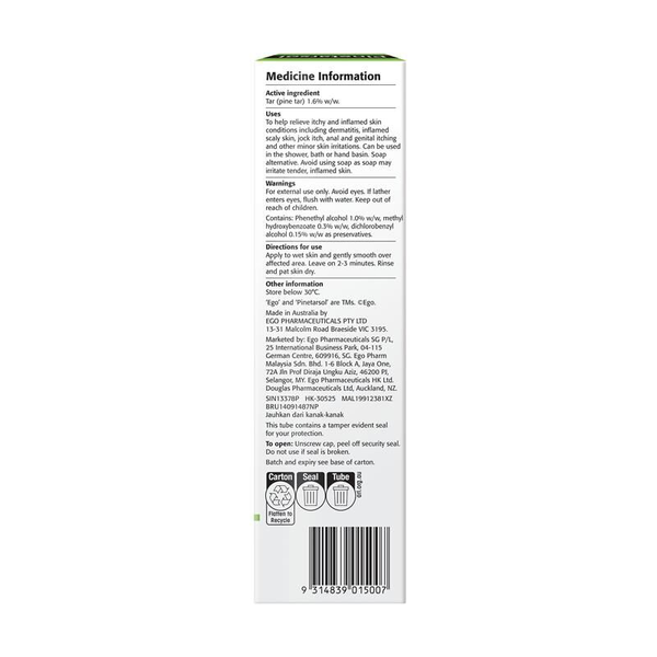 Ego Pinetarsol Soap Free Cleansing Gel 100g