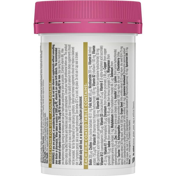 Swisse Ultivite Women's High Potency Multivitamin 40 Tablets