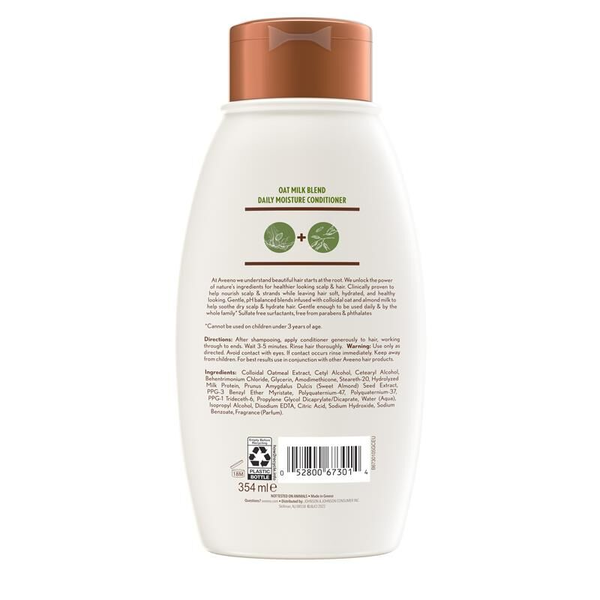 Aveeno Daily Moisture Conditioner Oat Milk Blend 354ml