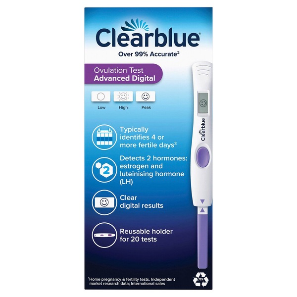 Clearblue Advanced Digital Ovulation Test - 20 Tests
