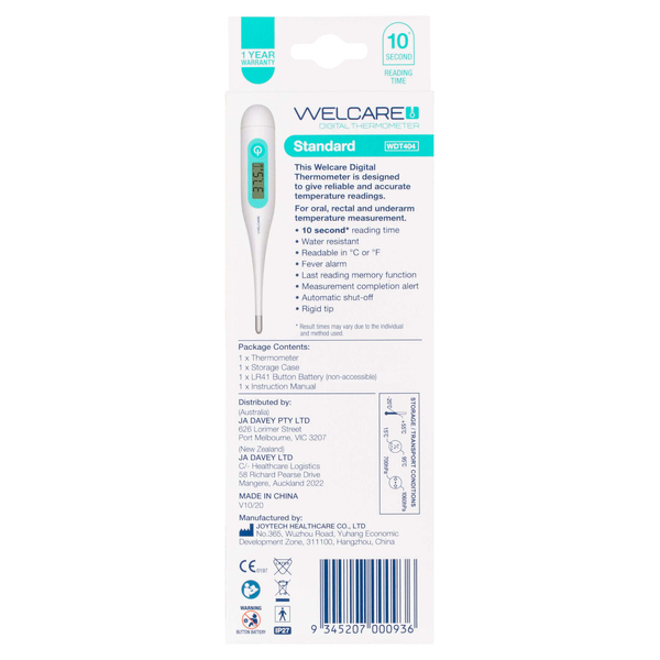 Welcare Digital Thermometer Standard WDT404