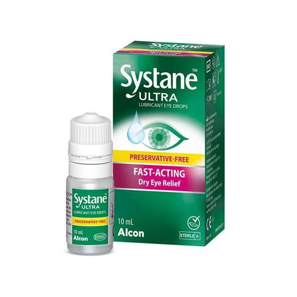 Systane Ultra Lubricant Preservative Free Eye Drops 10ml