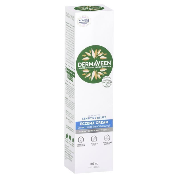 DermaVeen Sensitive Relief Eczema Cream 100g