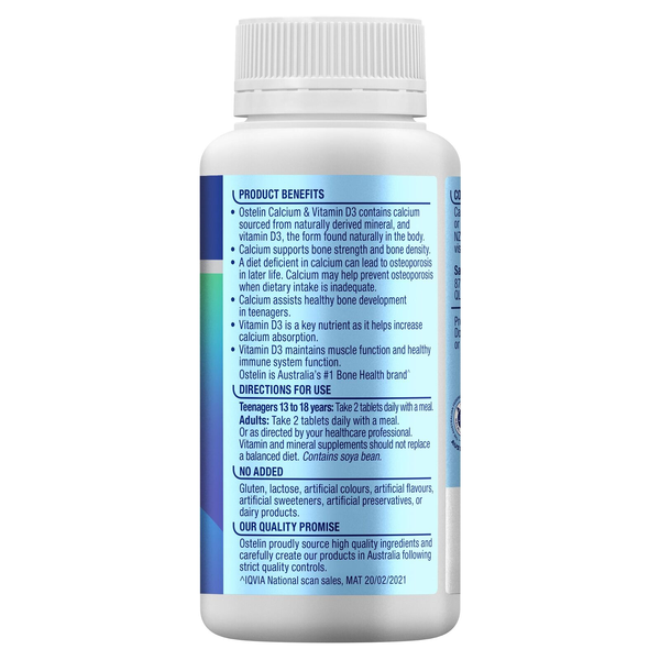 Ostelin Calcium & Vitamin D3 130 Tablets