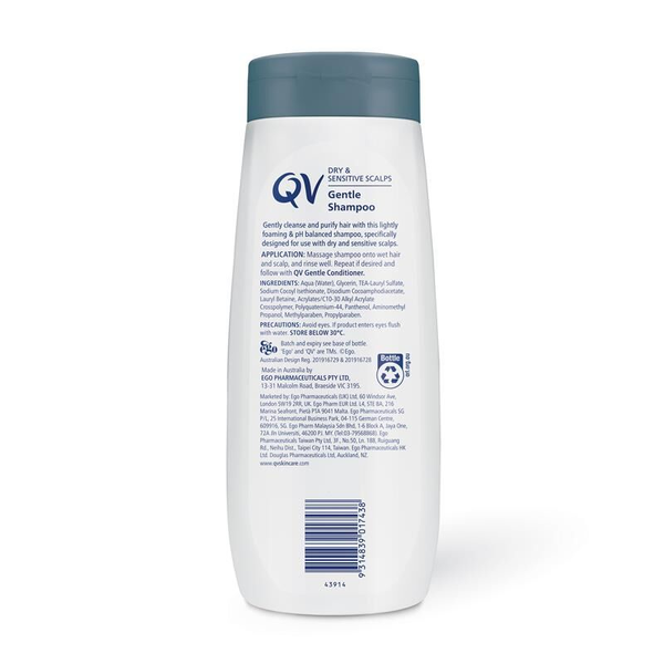 Ego Qv Gentle Shampoo 500g