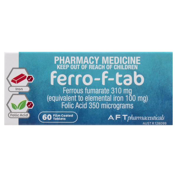 Ferro-F-Tab 60 Tablets