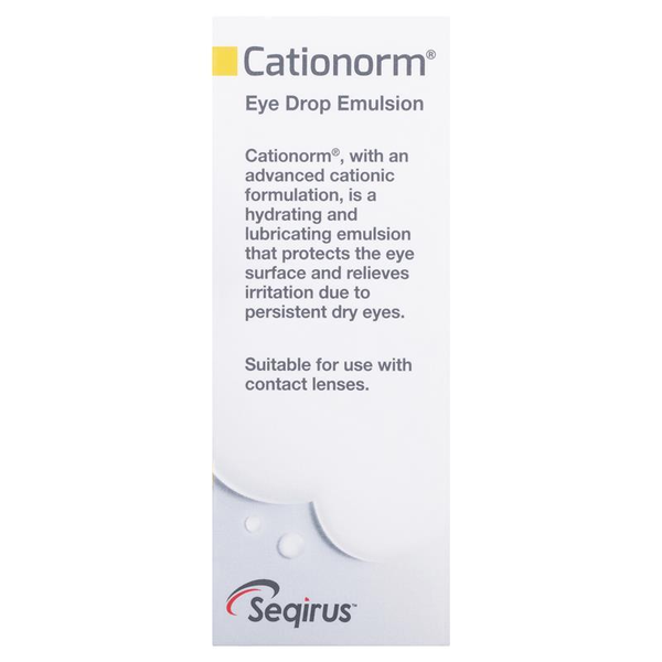 Cationorm Preservative Free Multidose Eye Drop Emulsion 10ml