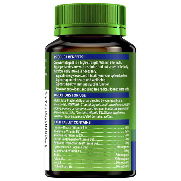 Cenovis Mega B 100 Tablets