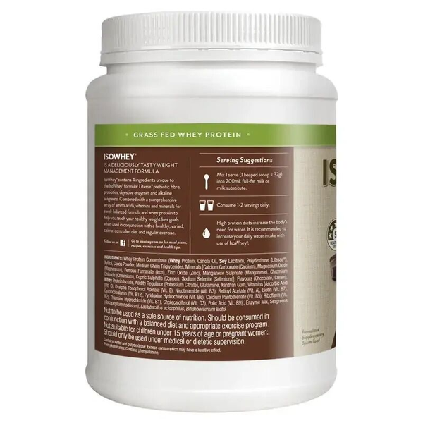 Isowhey Weight Management 672g Ivory Coast Chocolate