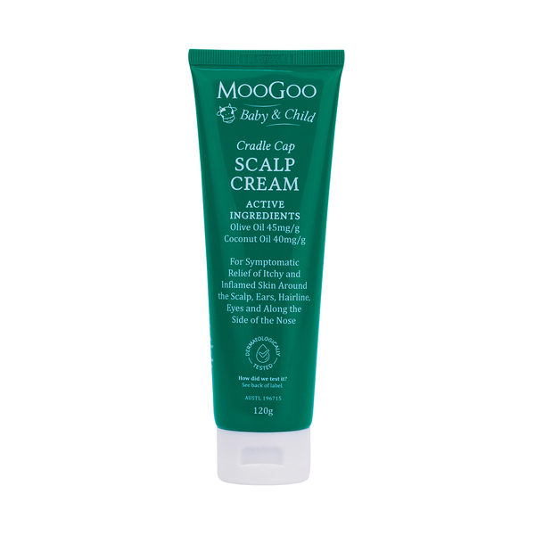 MooGoo Baby & Child Cradle Cap Scalp Cream 120g