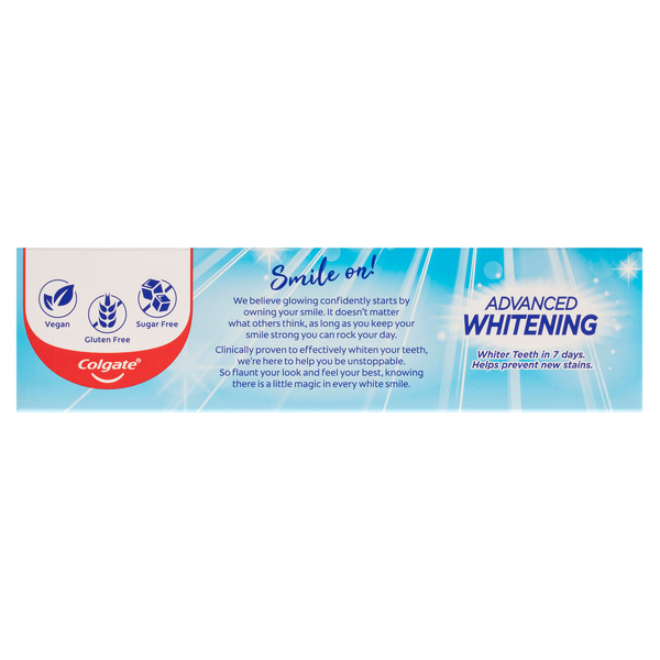 Colgate Advanced Whitening Toothpaste 115g