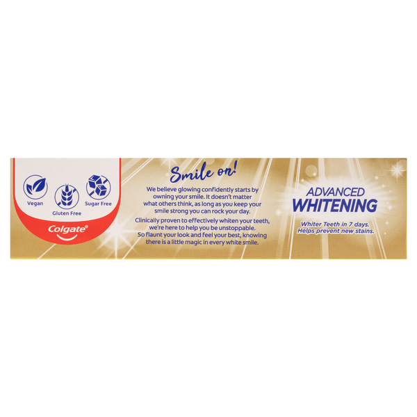 Colgate Advanced Whitening Tartar Control Toothpaste 115g