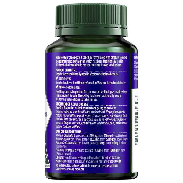 Nature's Own Sleep Ezy 100 Capsules