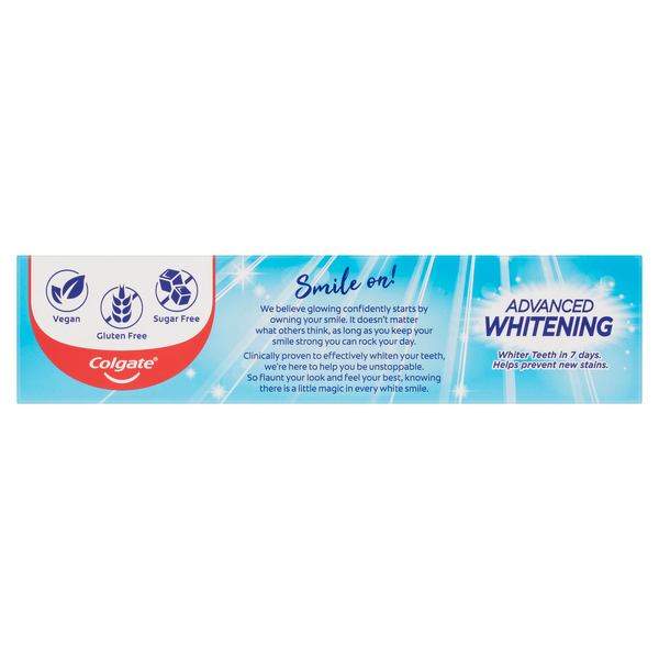 Colgate Advanced Whitening Toothpaste 200g