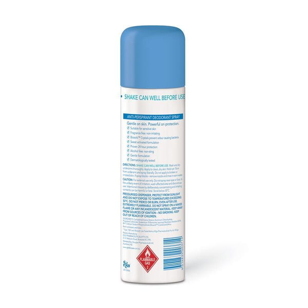 Ego QV Naked Anti-Perspirant Deodorant Spray 100g
