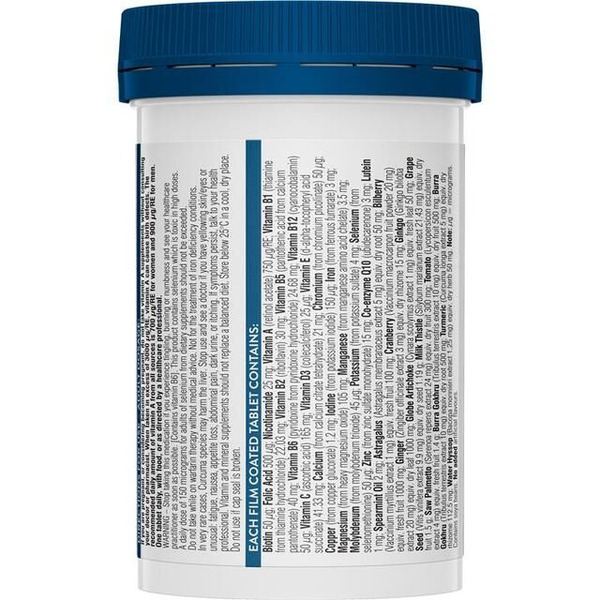 Swisse Ultivite Men's 50+ Multivitamin 90 Tablets
