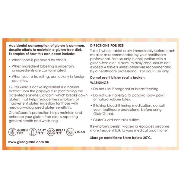 GluteGuard 10 Enteric Coated Tablets