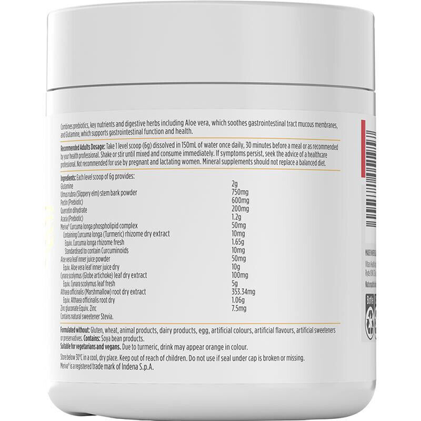Nutra Life Gut Relief Bloating and Gut Irritation 180g Powder Berry Flavour