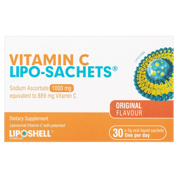 Vitamin C Lipo-Sachets Original Flavour 30 Sachets