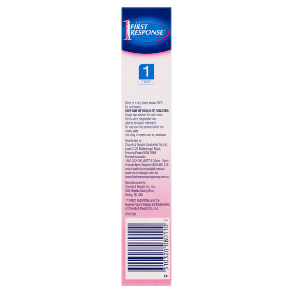First Response Early Result In-Stream Pregnancy Test - 1 Test