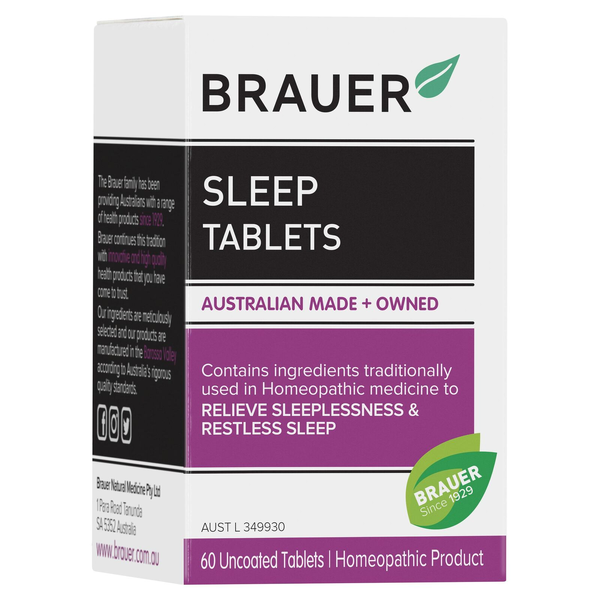 Brauer Sleep Tablets 60 Tablets