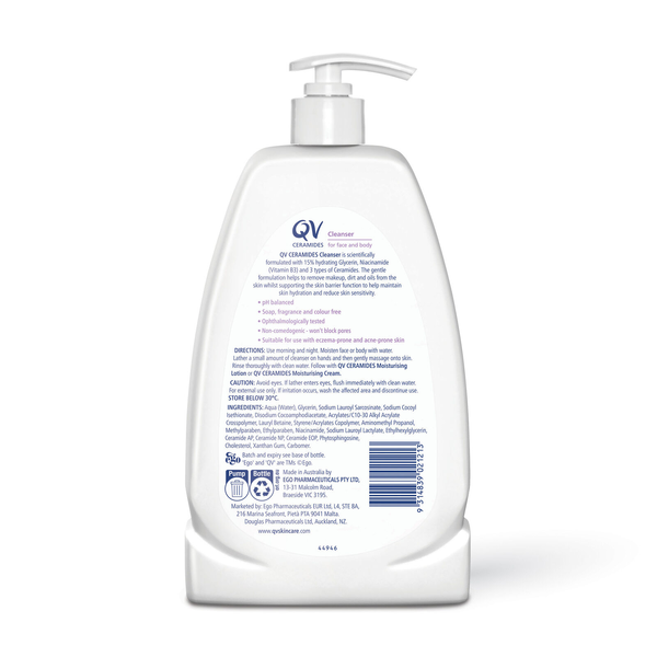 Ego Qv Ceramides Cleanser 1Kg