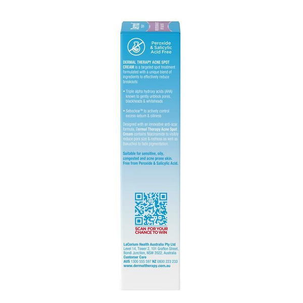 Dermal Therapy Acne Spot Cream 30g