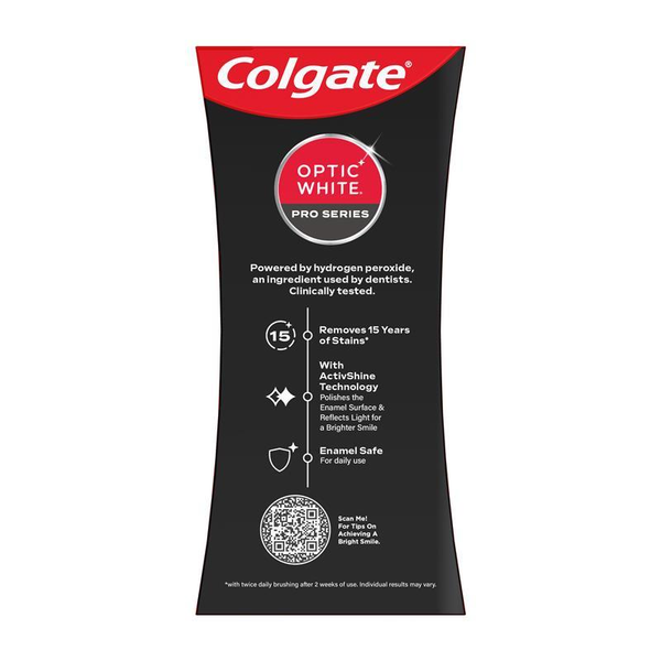 Colgate Optic White Pro Series Vividly Fresh Toothpaste 80g