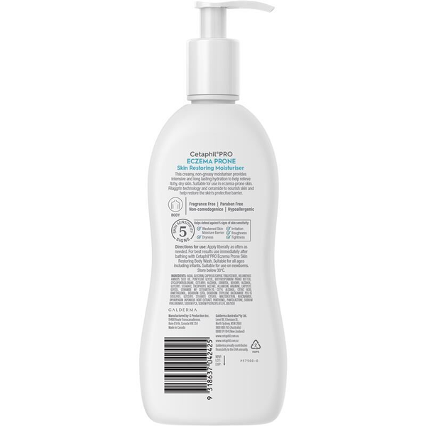 Cetaphil Pro Eczema Prone Moisturiser 295ml